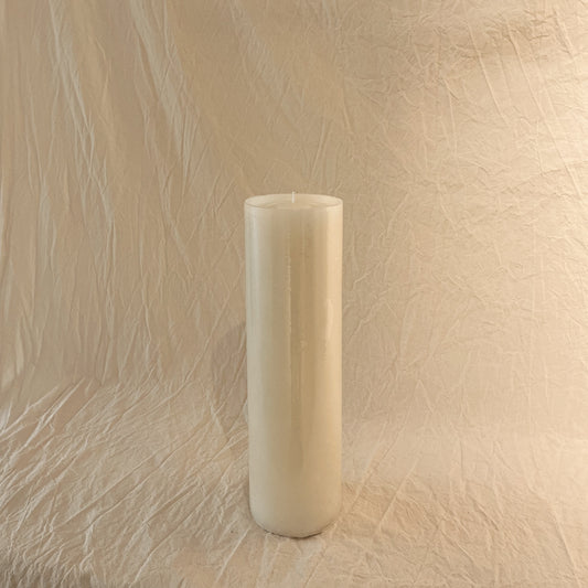 Velón blanco grande