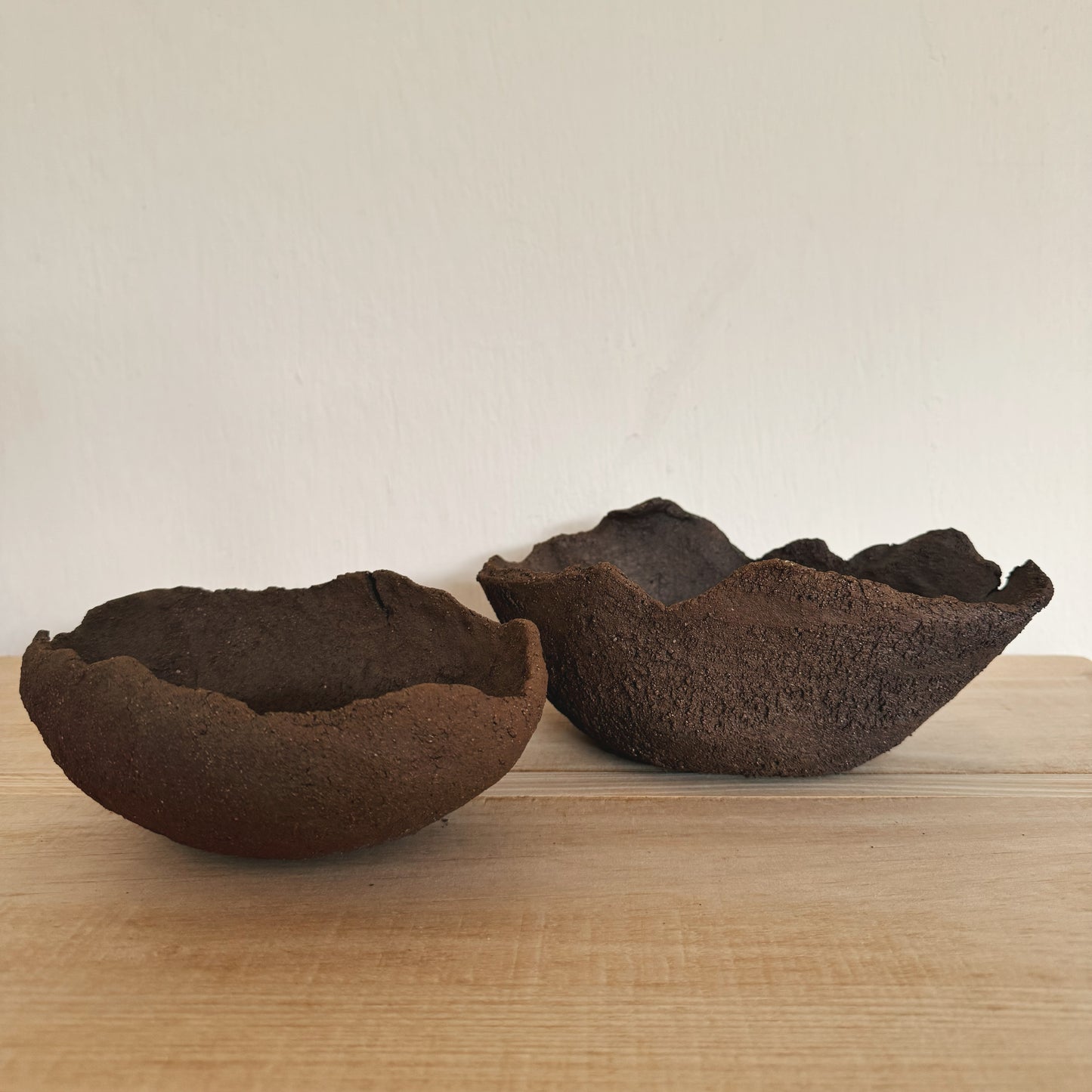 Cuenco chocolate irregular