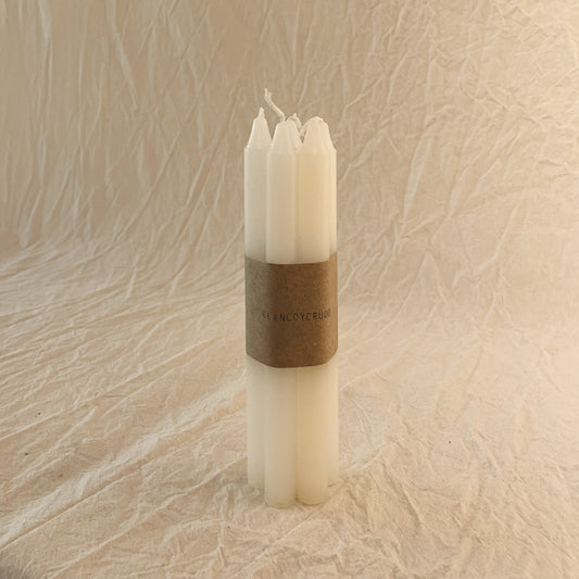 Set velas paz blanco 18 cm (x5)