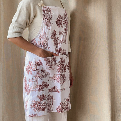 Delantal Provincial Rojo