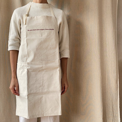 Delantal Bordado Navidad