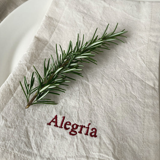 Servilletas Bordadas x6