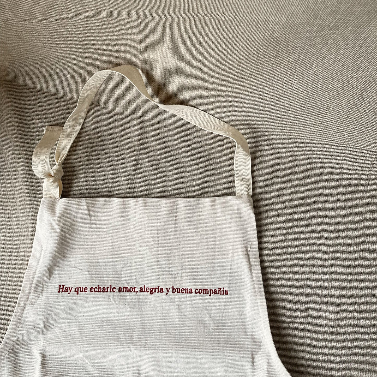 Delantal Bordado Navidad