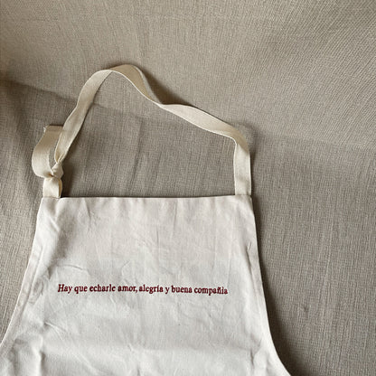 Delantal Bordado Navidad