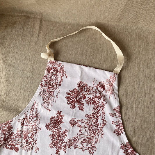 Delantal Provincial Rojo