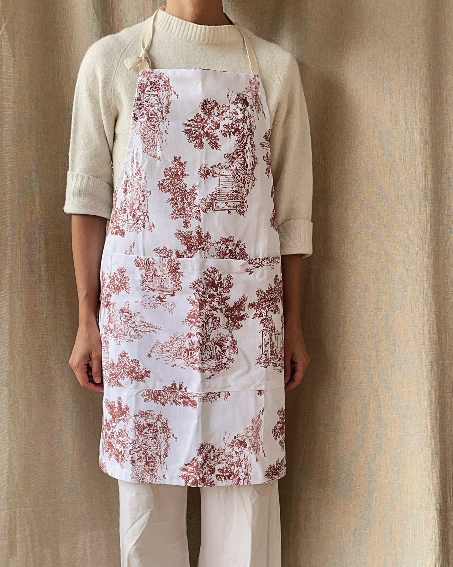 Delantal Provincial Rojo